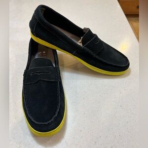 Cole Haan suede loafers, MEN’s 13, excellent condition.